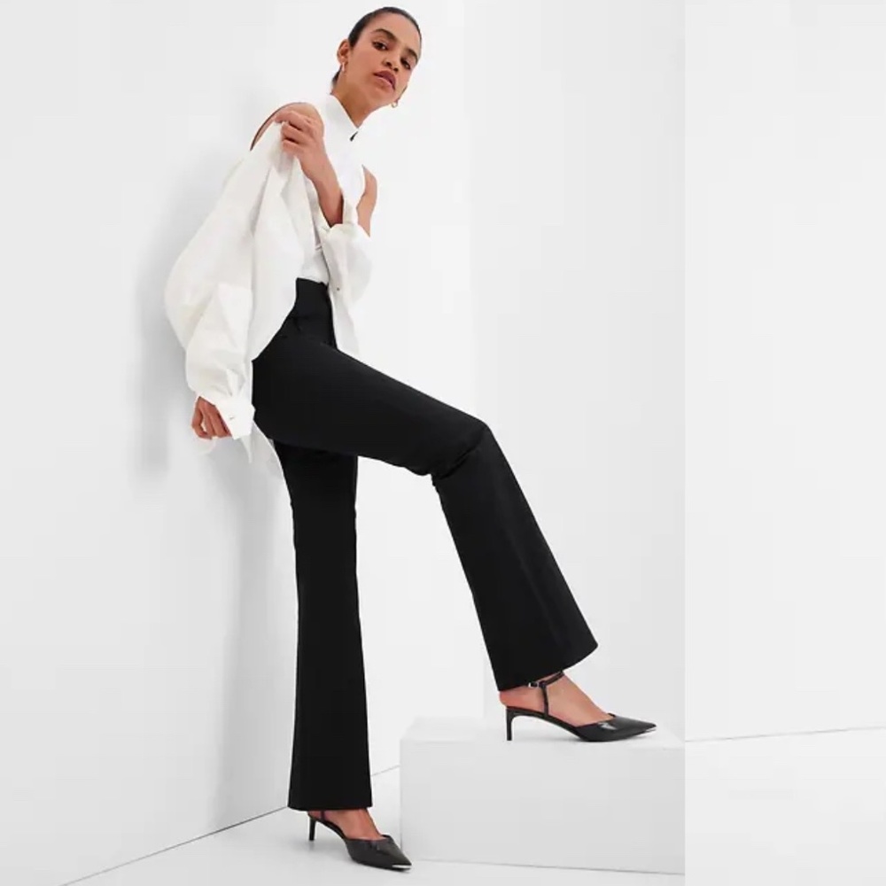 High Rise BiStretch Flare Pants